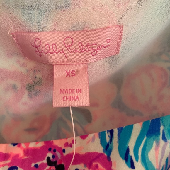 NWT Lilly Pulitzer Kara Dress Hypes and Stripes XS - Picture 4 of 7